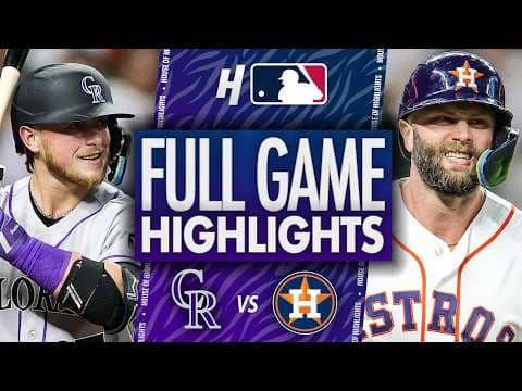 Colorado Rockies vs Houston Astros - FULL GAME HIGHLIGHTS 🔥 April 14, 2026 MLB Season