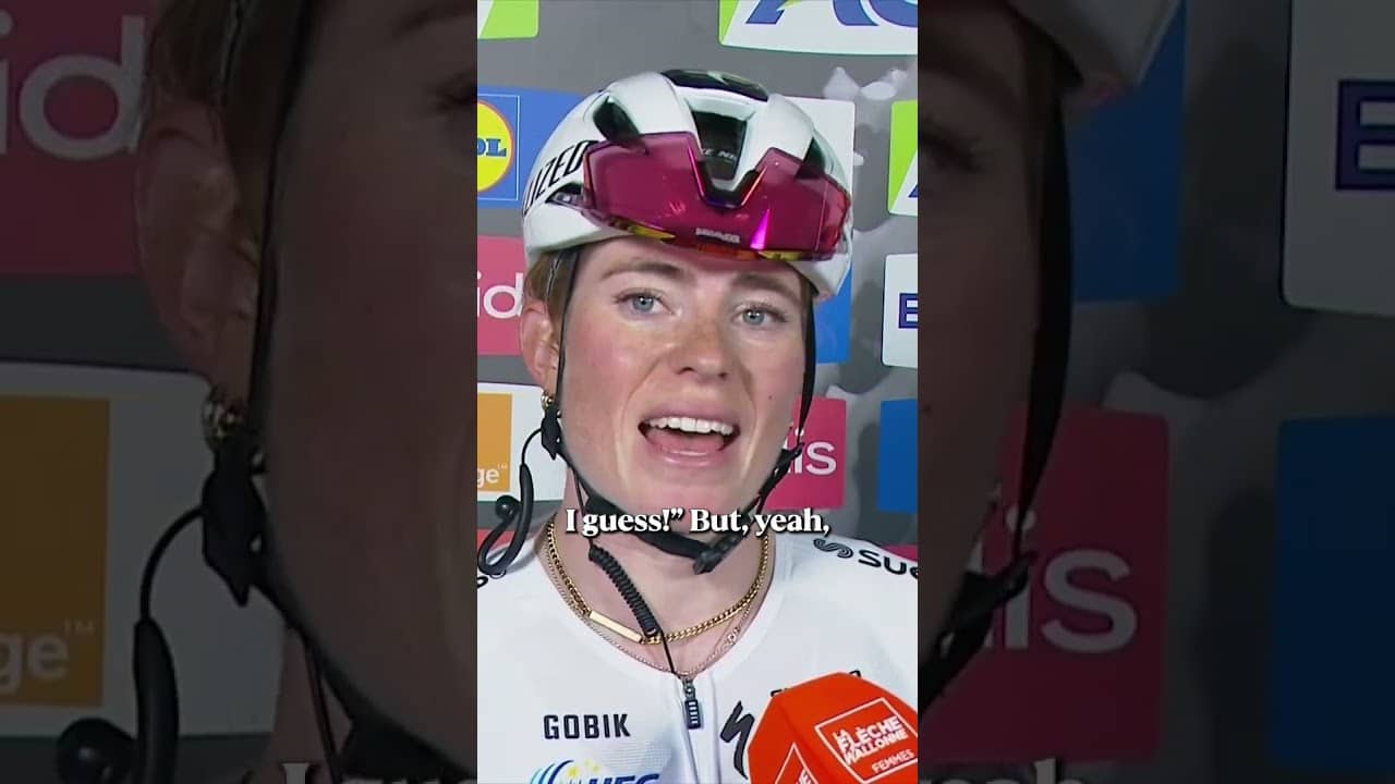 “I saw Puck coming… I was like oh my god, I still need to do a sprint!” 😅