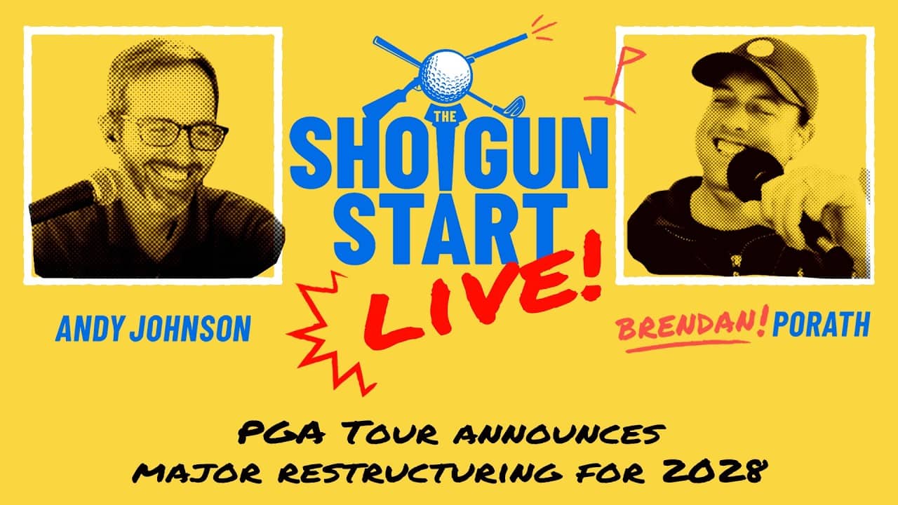 PGA Tour announces major restructuring for 2028 season | The Shotgun Start