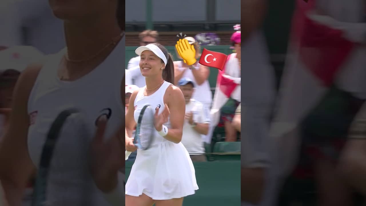 A HUGE moment for Zeynep Sonmez 🇹🇷