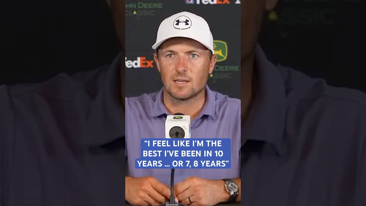 Could we see a return to vintage Jordan Spieth? 👀