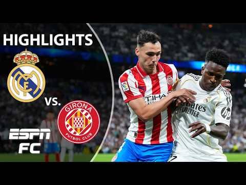 TITLE RACE ON THE LINE ⚔️ Real Madrid vs. Girona | LALIGA Highlights | ESPN FC