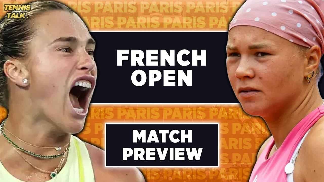 Sabalenka vs Shnaider | French Open 2026 QF | Tennis Talk Preview