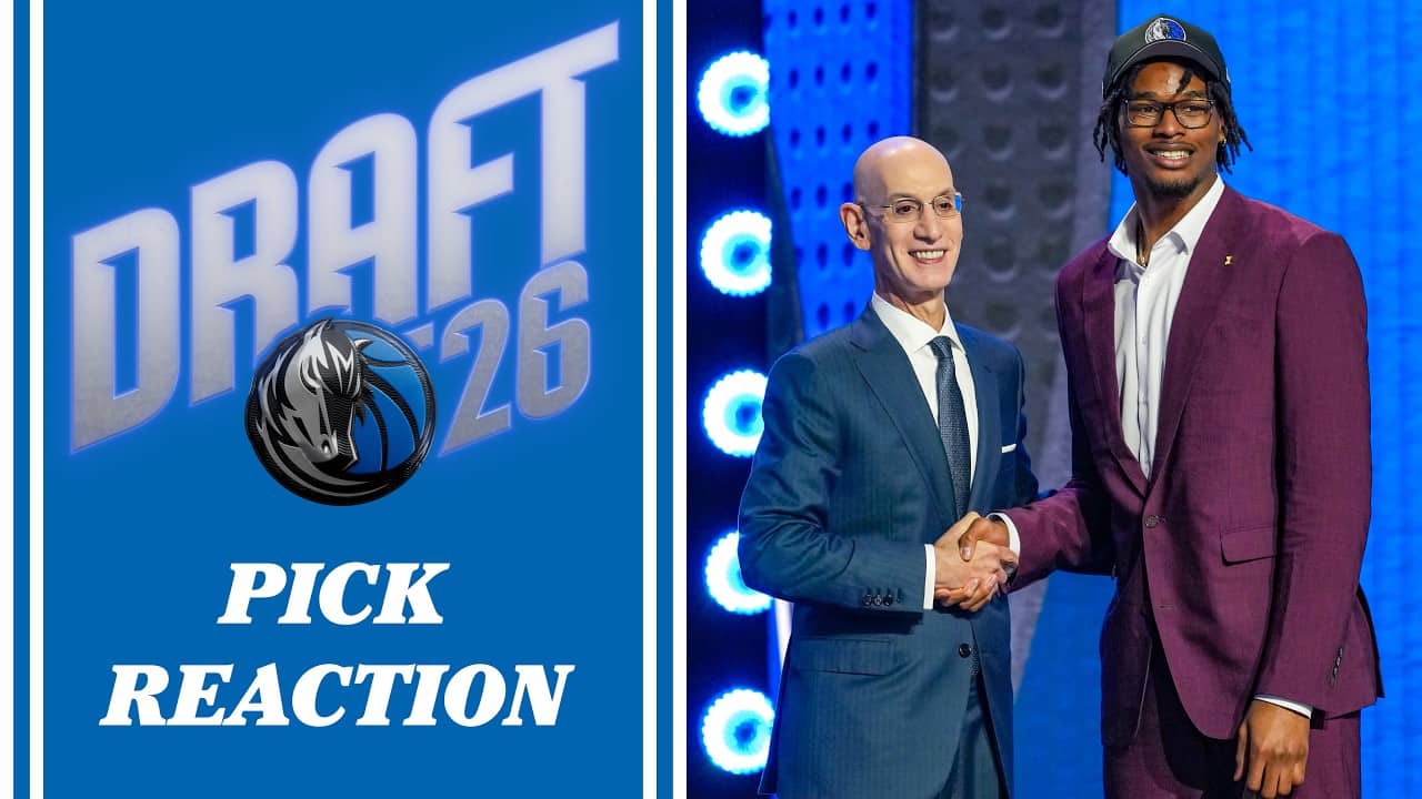 Morez Johnson Jr. Draft Pick Reaction | Dallas Mavericks 2026 Draft | 6/23/26