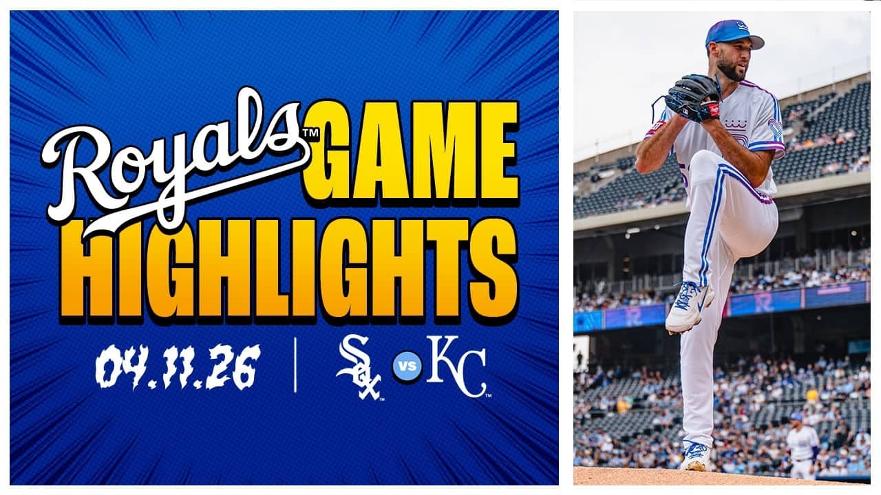 Back-To-Back Shutouts | Royals vs. White Sox Highlights 4/11/26