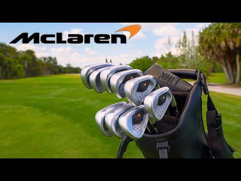 I played with the NEW McLaren Golf Clubs!