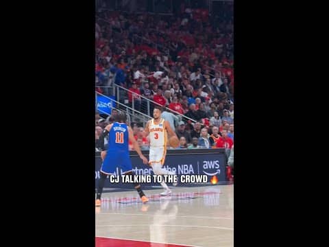 CJ had the crowd HYPE last night 🔥