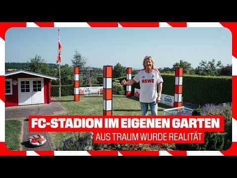 Ist er der VERRÜCKTESTE FC-Fan? 🤯| Fan Ludwig baut sich eigenes RheinEnergieSTADION | 1. FC Köln