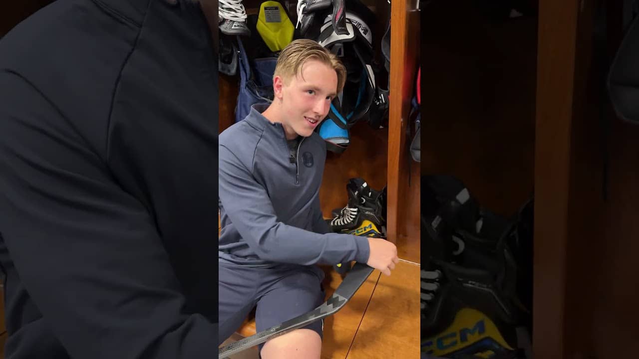 How to tape your stick like Viggo Björck!