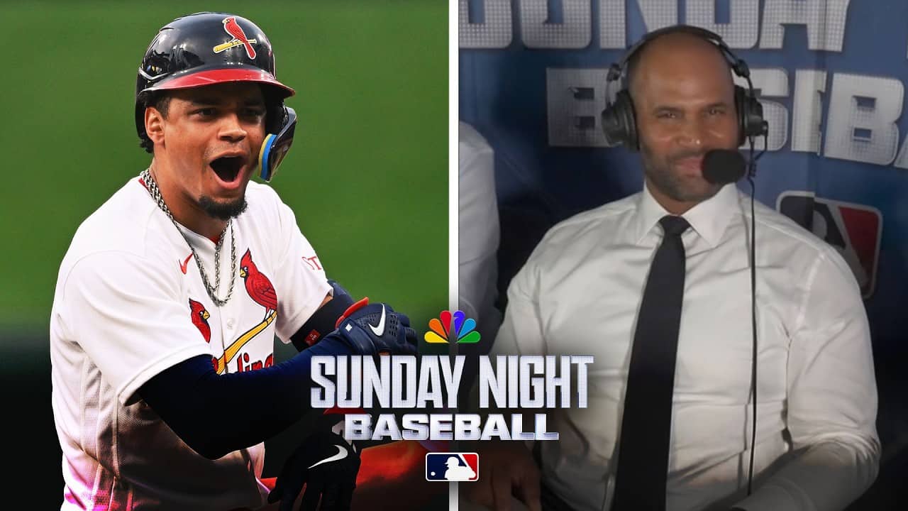 Albert Pujols: St. Louis Cardinals are 'for real' this year | Sunday Night Baseball | MLB on NBC