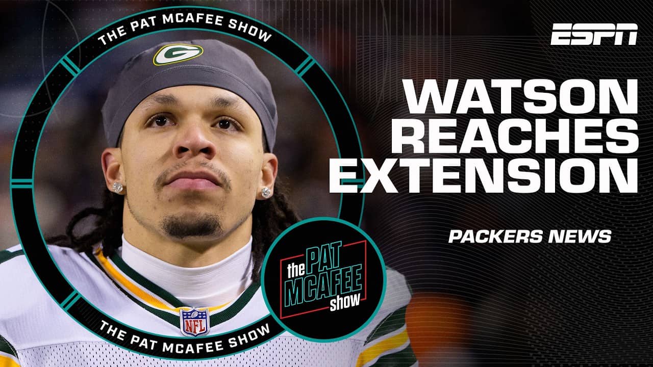 Christian Watson gets PAID! 💰 Packers reach agreement on extension 🚨 | The Pat McAfee Show
