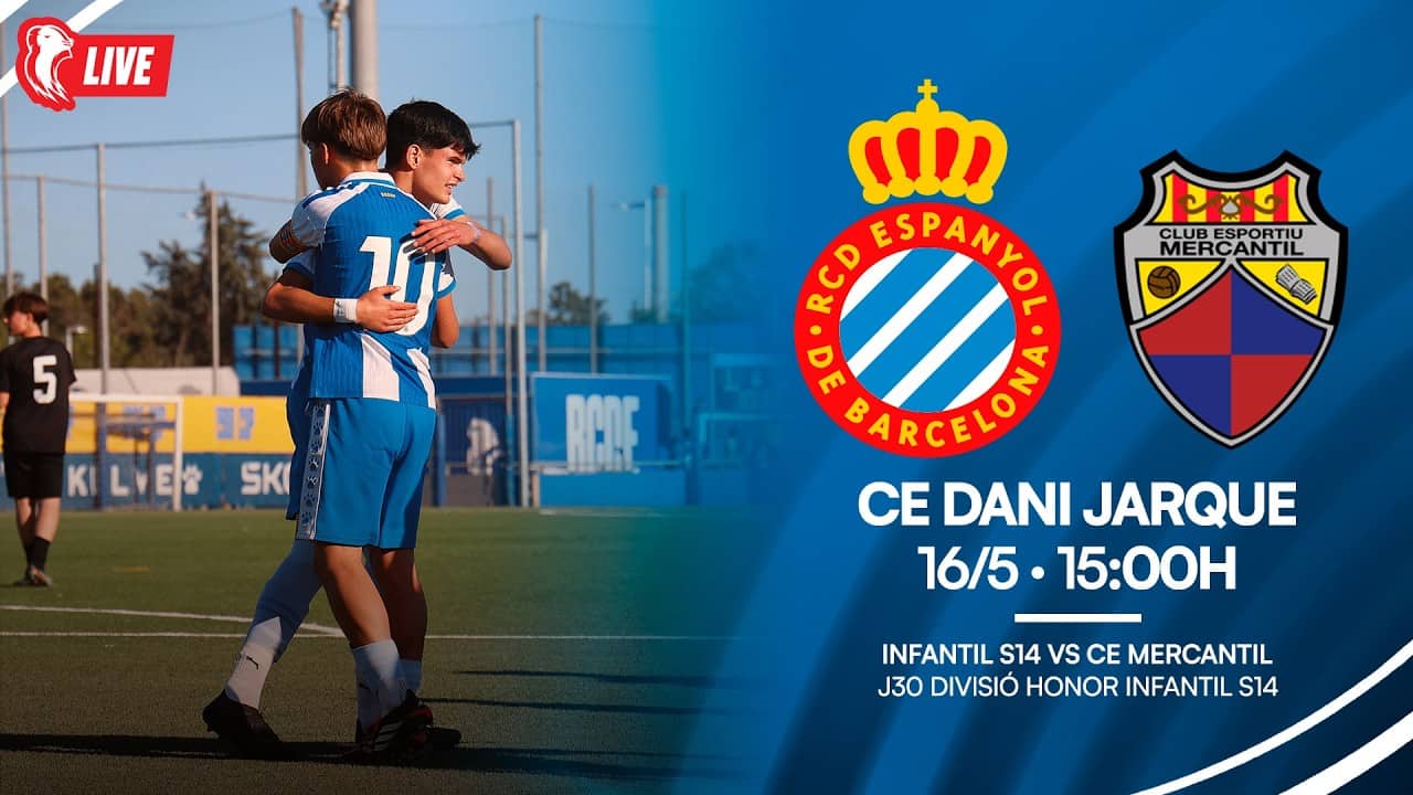 ⚽ En directe, Infantil S14 🆚 CE Mercantil