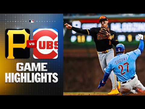 Pirates vs. Cubs Game Highlights (4/10/26) | MLB Highlights