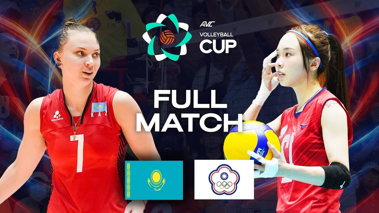Kazakhstan vs. Taipei - Semi Final | AVC Women's Cup 2026