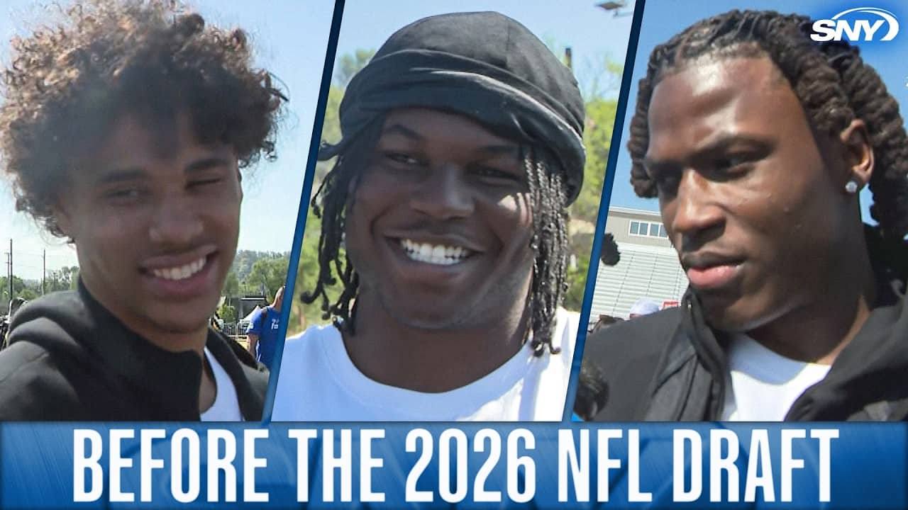 Arvell Reese, David Bailey, Jeremiyah Love, Jordon Tyson, Caleb Downs, & Sonny Styles talk pre-draft