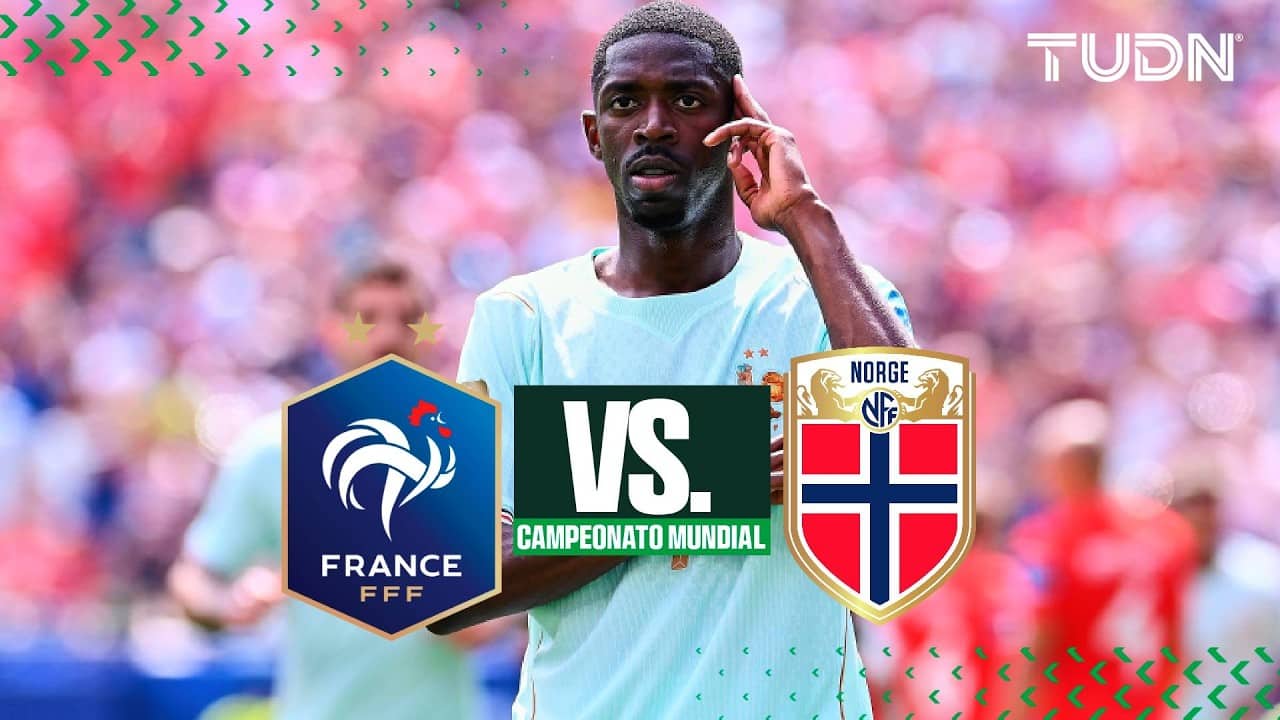 Francia golea a Noruega con tres goles de Ousmane Dembélé en el Campeonato Mundial | TUDN