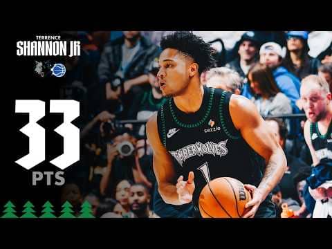 Terrence Shannon Jr Scores CAREER-HIGH 33 Points at Magic | 04.08.26
