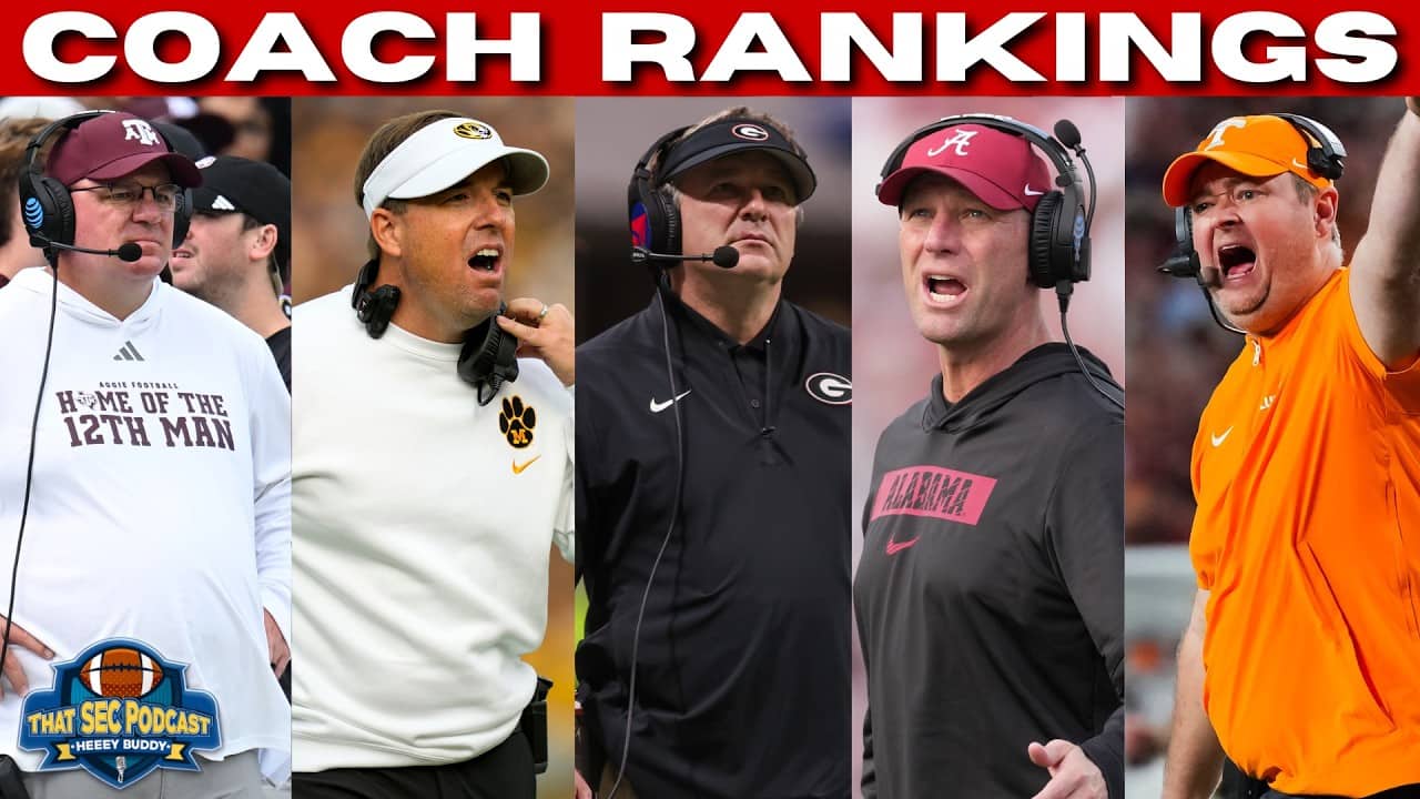 2026 SEC Football Head Coach & Coordinator Rankings