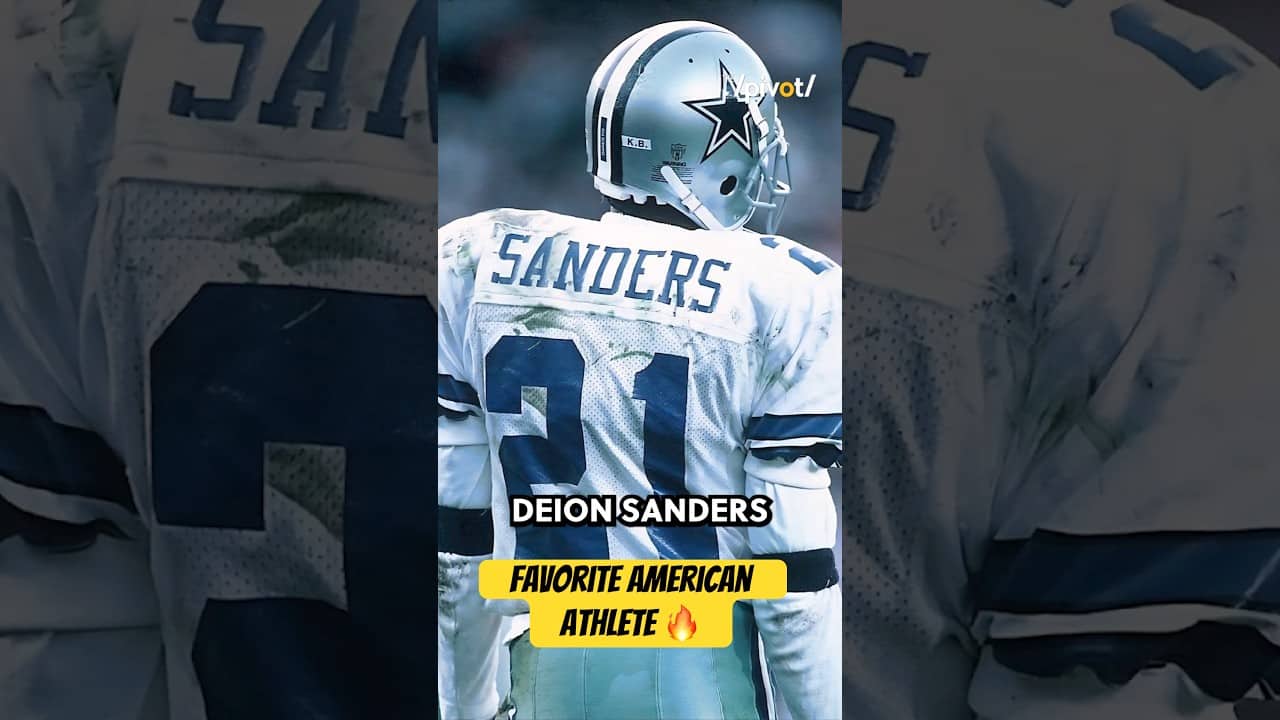 The real football stars loving the American football stars…Prime Time a global icon for sure.