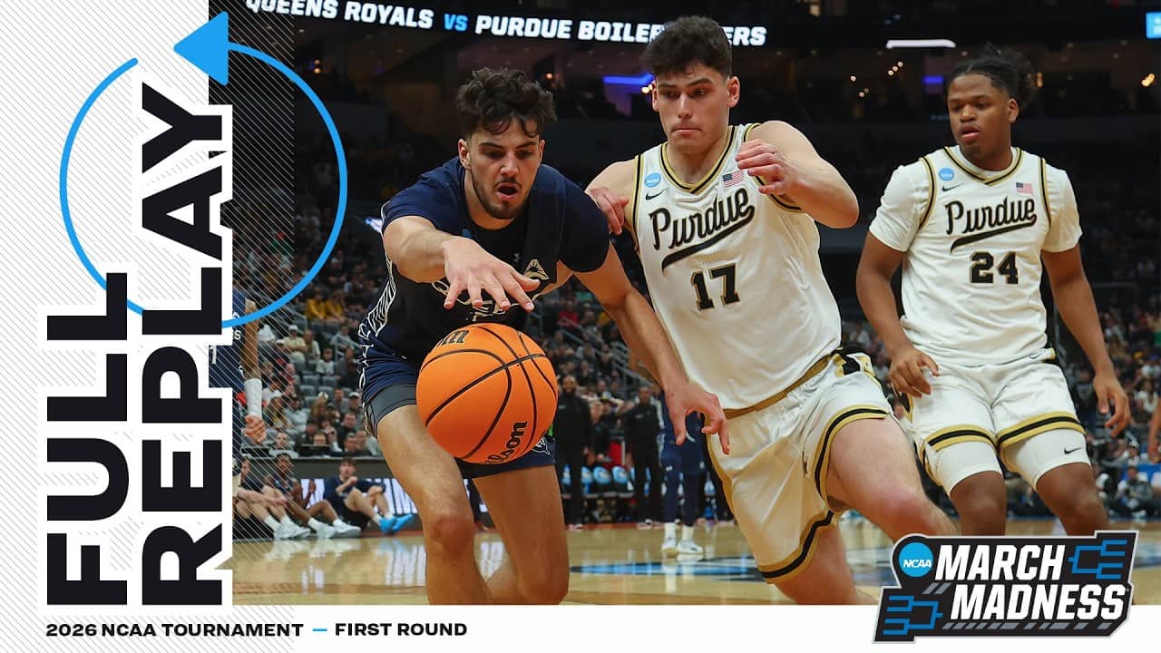 Purdue vs. Queens (NC): 2026 NCAA men's first round | FULL REPLAY