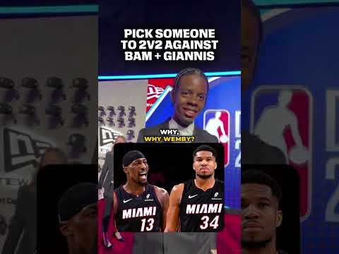 Who would you pick to go against Miami’s new duo?  👀