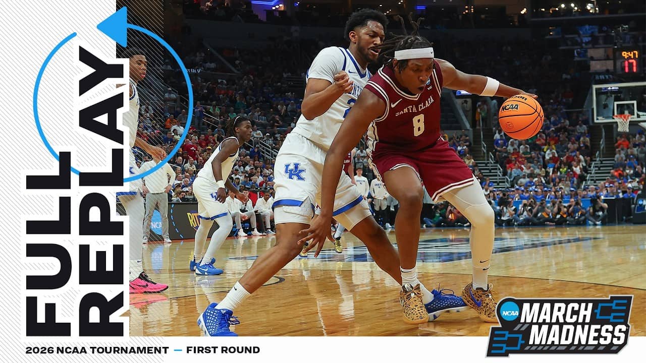 Kentucky vs. Santa Clara: 2026 NCAA men's first round | FULL REPLAY