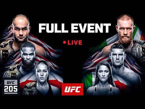 🚨 LIVE 🚨 UFC 205 Replay! | FULL EVENT
