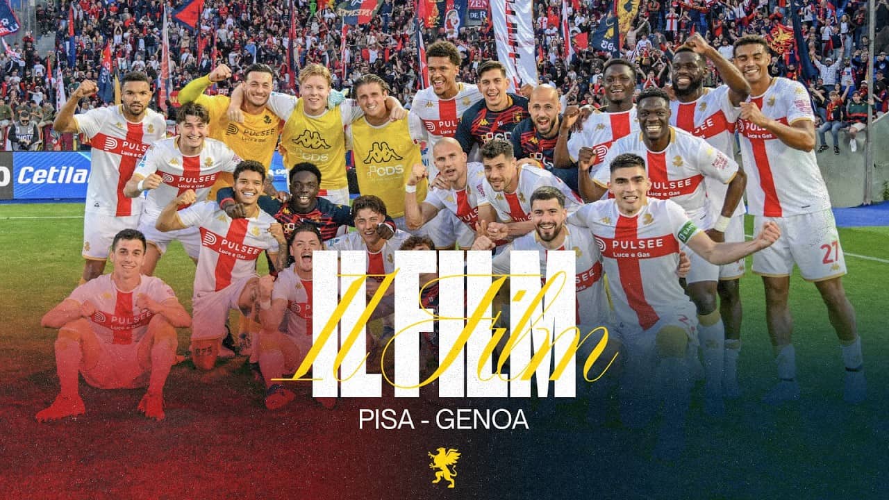 🗼 GENOA WIN UNDER THE TOWER | PISA - GENOA | FILM della PARTITA 25/26