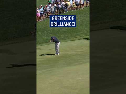 AMAZING skills with the wedge! 🔥