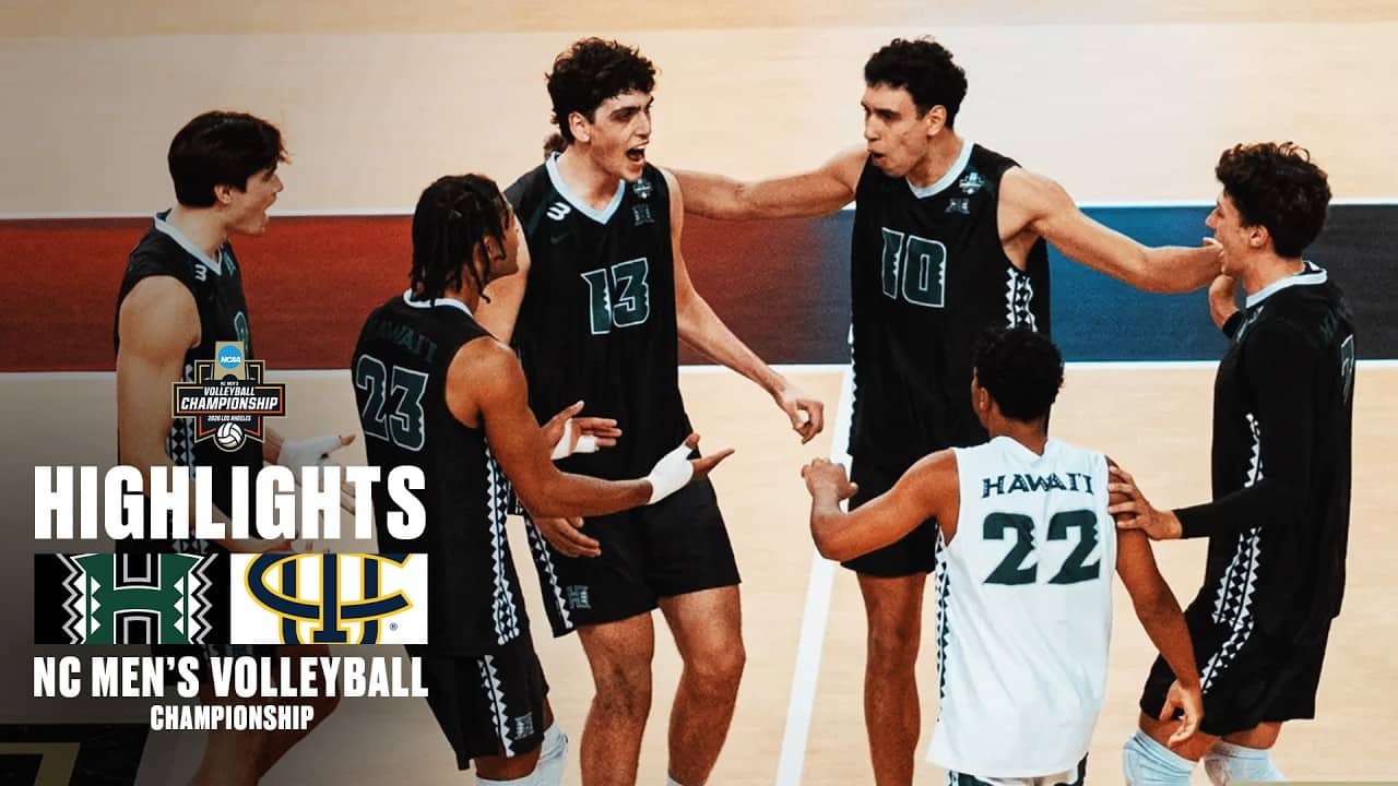 Hawaii vs. UC Irvine: 2026 NCAA men's volleyball championship highlights