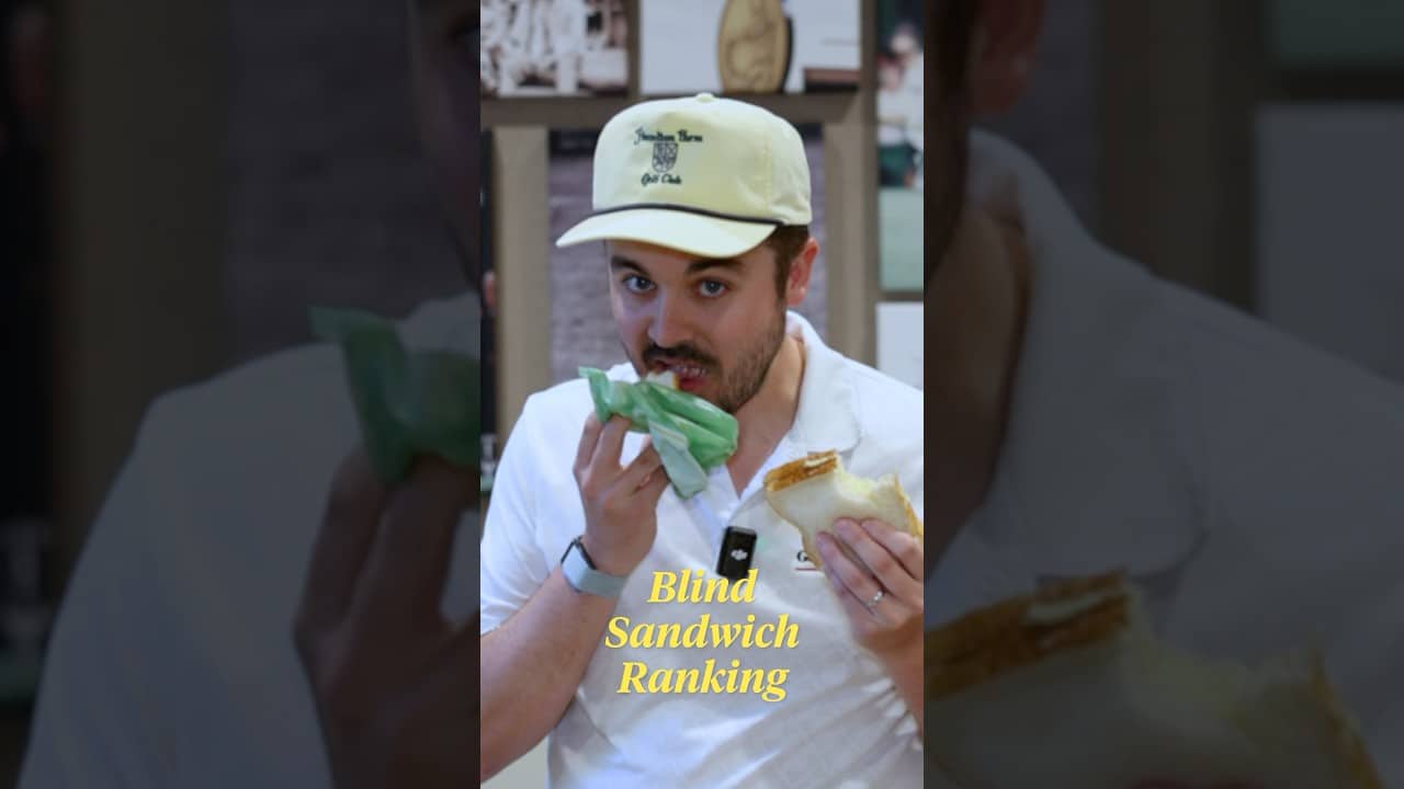 Ranking every sandwich at the Masters 🥪