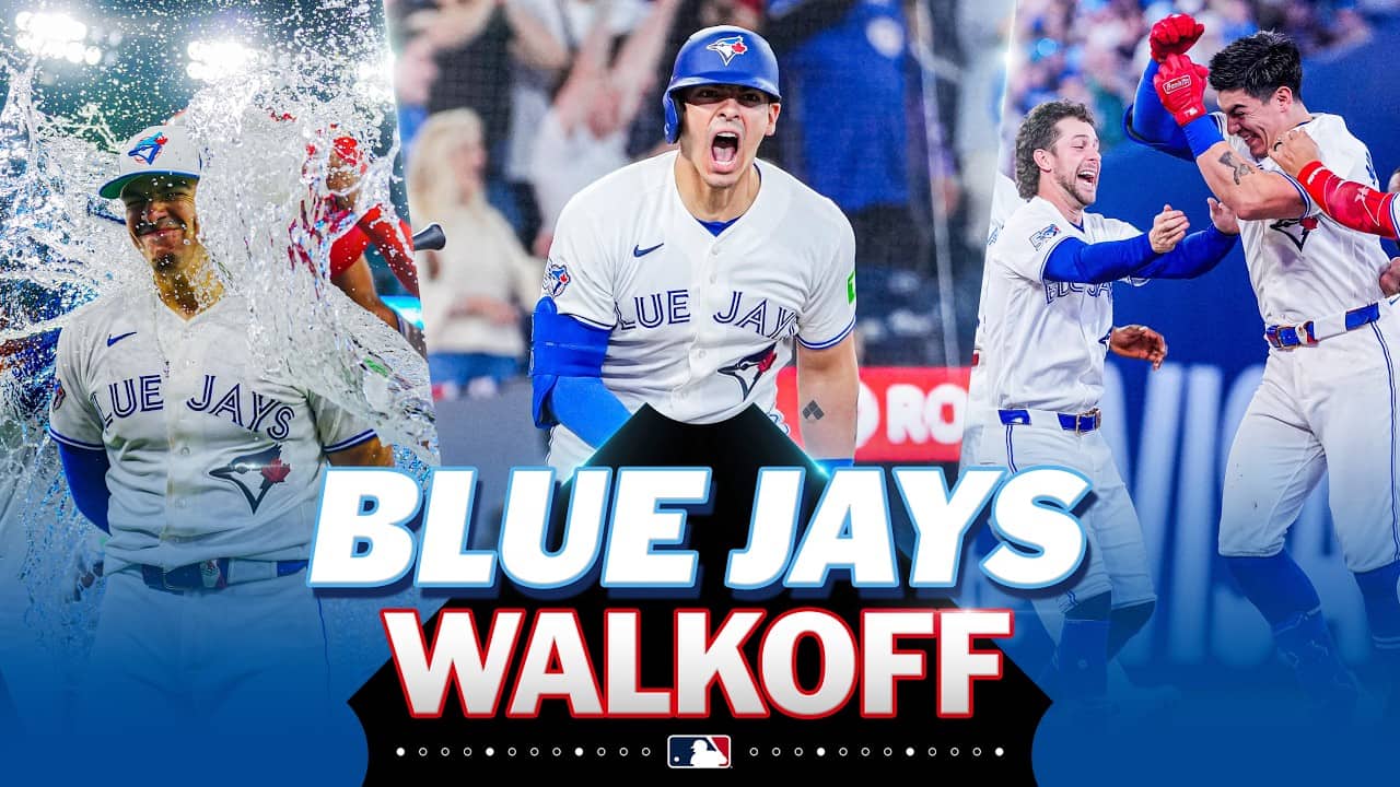 FULL INNING: Blue Jays score 2 runs in the bottom of the 9th to WALK IT OFF against the Phillies! 😮