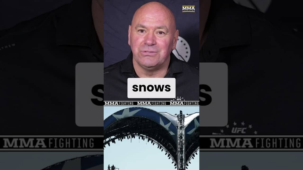 'I don't care if it snows... WE'RE GOING': Dana White on weather for UFC White House - MMA Fighting
