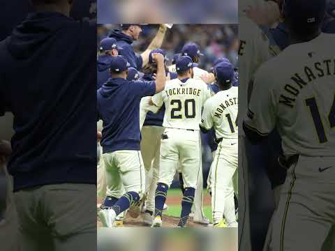 The Milwaukee Brewers are heading to the NLCS! 🥳