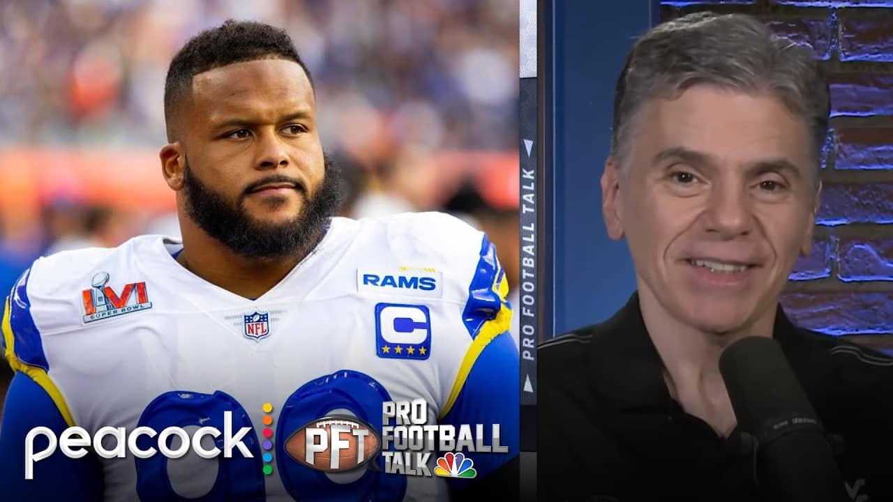 Aaron Donald comeback would ‘make for a great story’ | Pro Football Talk | NFL on NBC