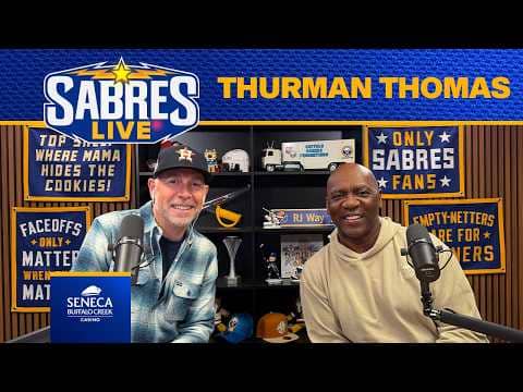 “Let’s Build Off Of That” | Thurman Thomas On Navigating Team Changes | Buffalo Sabres