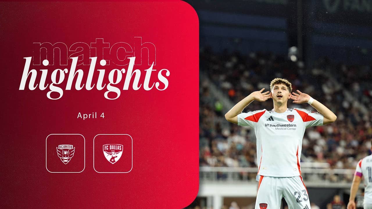 FC Dallas at DC United Highlights | April 4, 2026