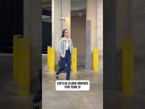 Caitlin Clark Arrives For Year 3