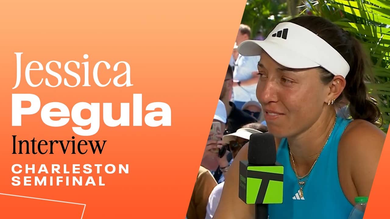 Jessica Pegula on winning three set marathon matches | 2026 Charleston
