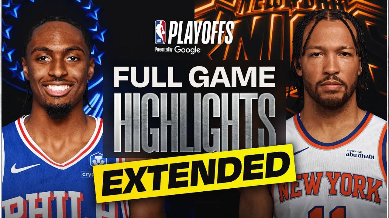 #7 76ERS at #3 KNICKS | FULL GAME 2 HIGHLIGHTS | May 6, 2026