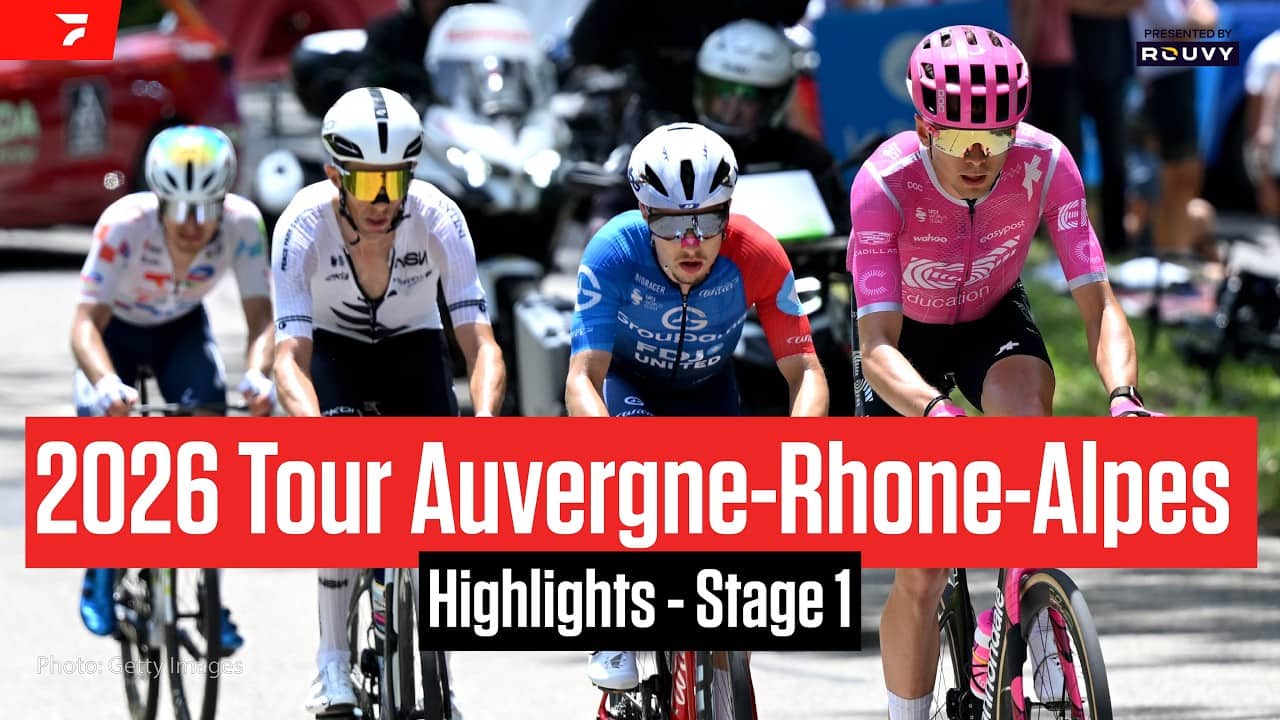 Tour Auvergne-Rhone-Alpes 2026 Stage 1 Highlights