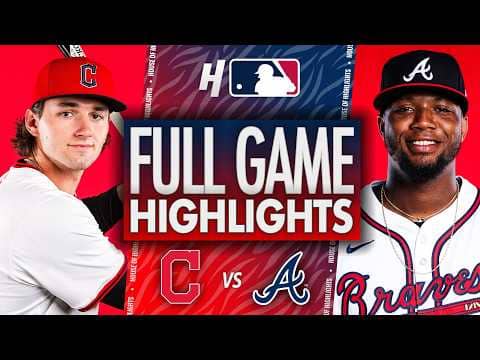 Cleveland Guardians Atlanta Braves - FULL GAME HIGHLIGHTS 🔥 April 10, 2026 MLB Season