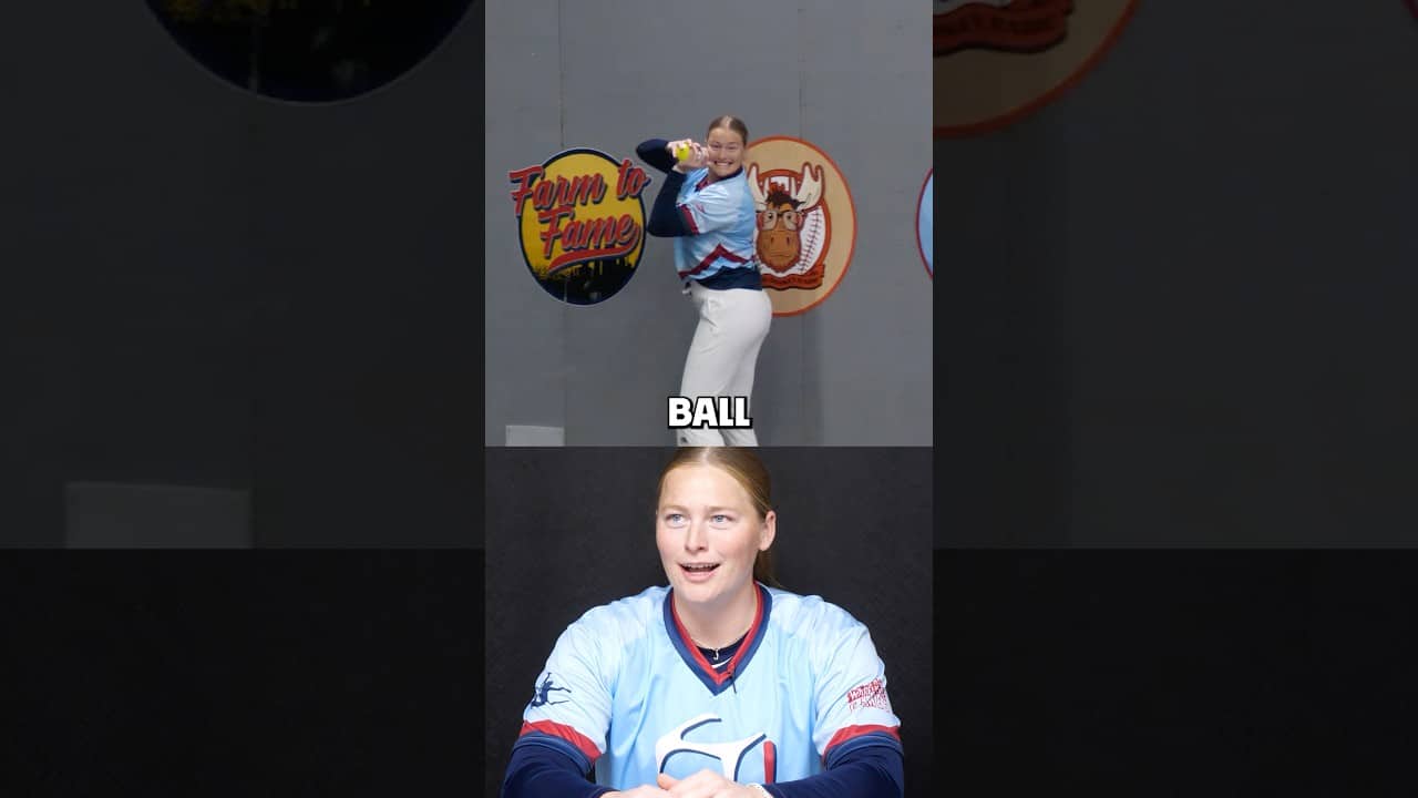 Pro softball player makes Blitzball debut