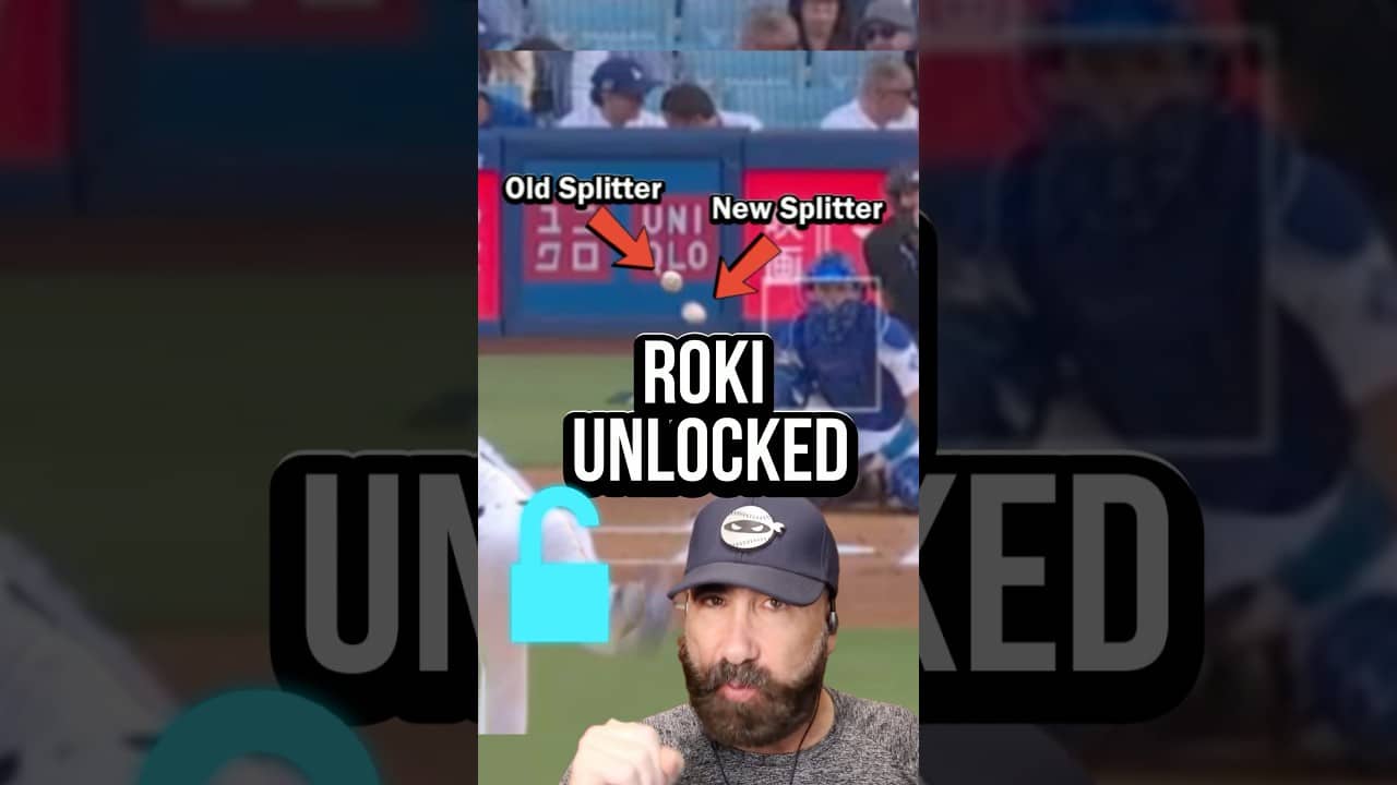 This one change fixed Roki Sasaki’s arsenal. 😳 #baseball #mlb