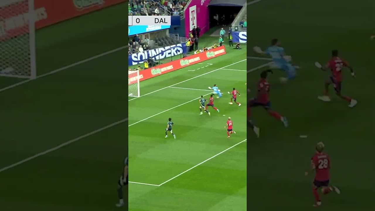 ⚽️ GOAL! Jordan Morris adds to the scoresheet v. DAL! #soccer #mls  #football #sports #highlights