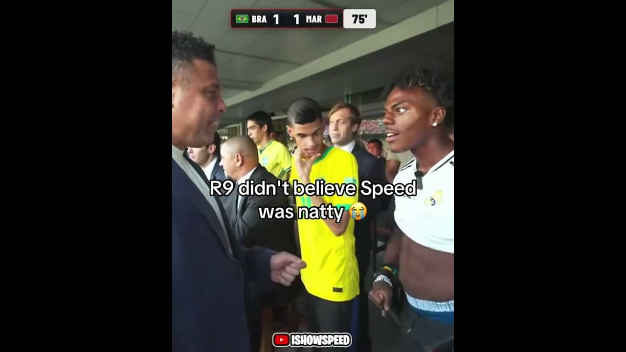 R9 couldn't believe it 😂 (via @IShowSpeed)