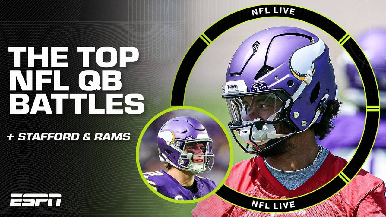 Breaking down the NFL's best QB competitions 🍿 + OTAs updates | NFL Live