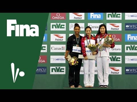 HE Zi (CHN) wins Women's 3m Springboard in Windsor
