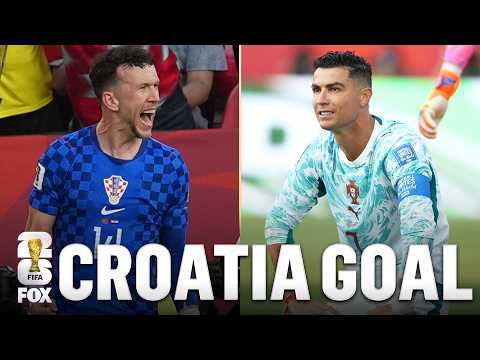 Croatia Takes LEAD 🚨 Ivan Perišić Scores Goal vs Portugal