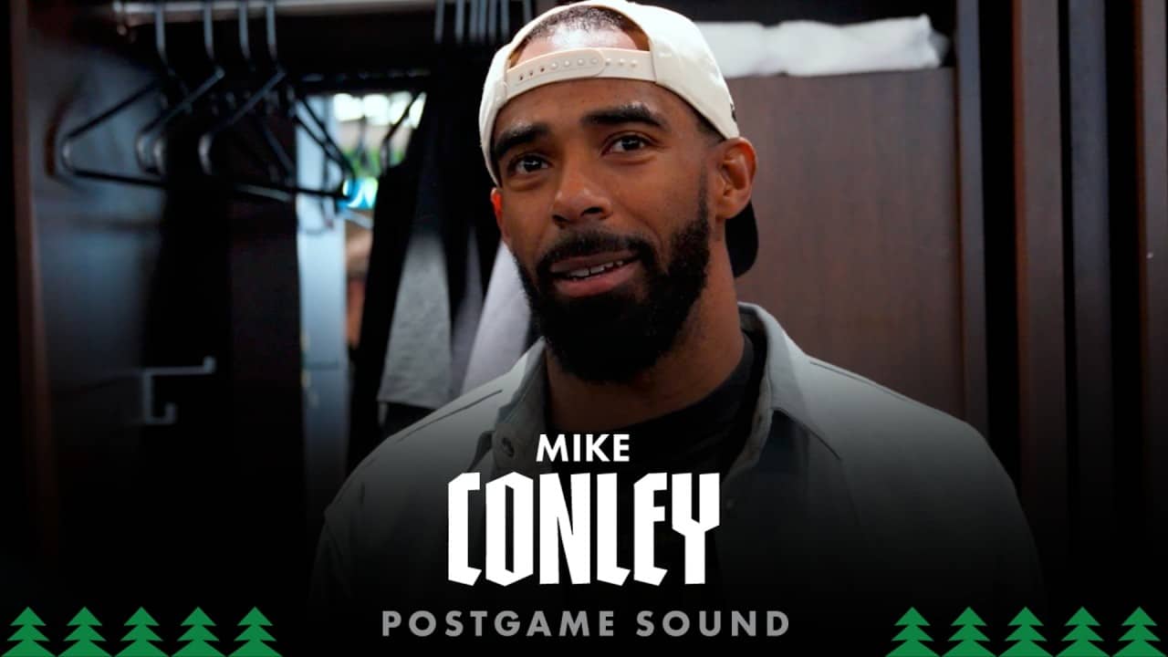 “Collectively, Our Guys Were Really Locked In.” | Mike Conley Postgame Sound | 04.25.26